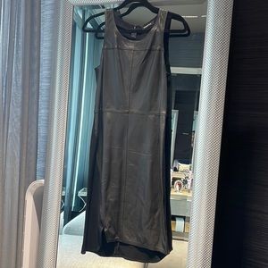 Trouvé Black Leather Dress